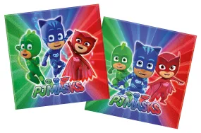 20 PJ Masks pigiama party notte tovaglioli 33cm