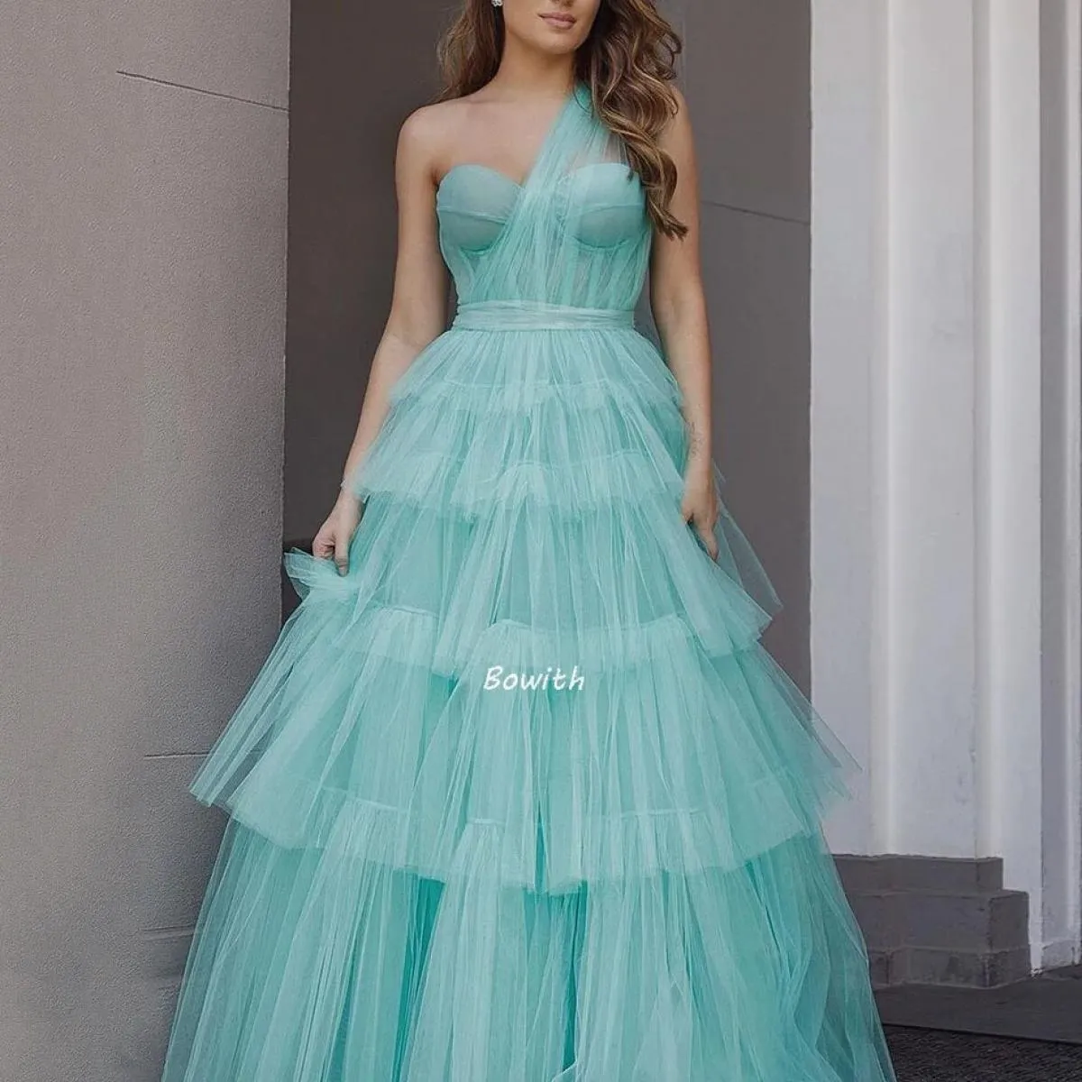 Abiti da festa con una spalla Abito da sera lungo 2022 Abito maxi da celebrità Abito da festa formale elegante Abiti da donna