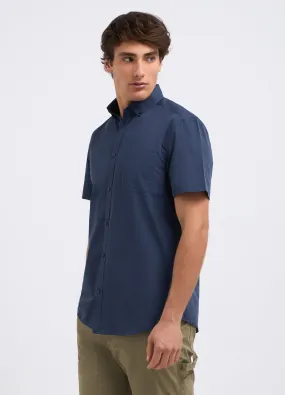 Camicia in misto cotone uomo