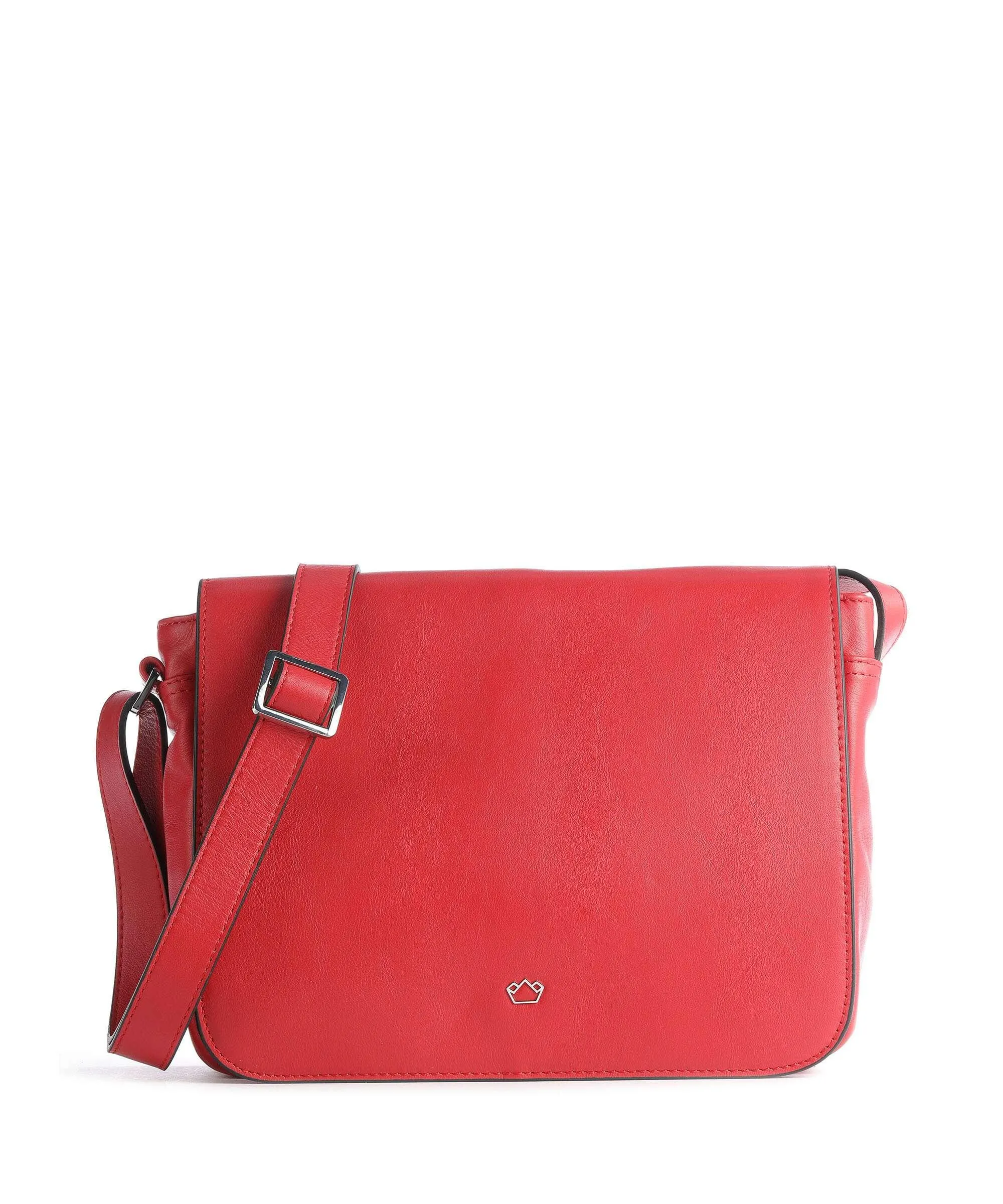  Castelijn & Beerens Babette Nappa Borsa a tracolla pelle di vacchetta finemente grana rosso  