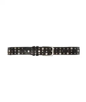 Cintura con borchie Columbia nero nero