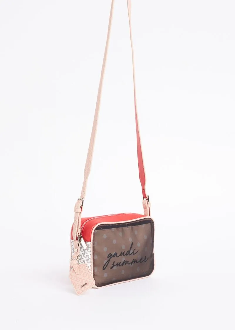 Crossbody con logo all over