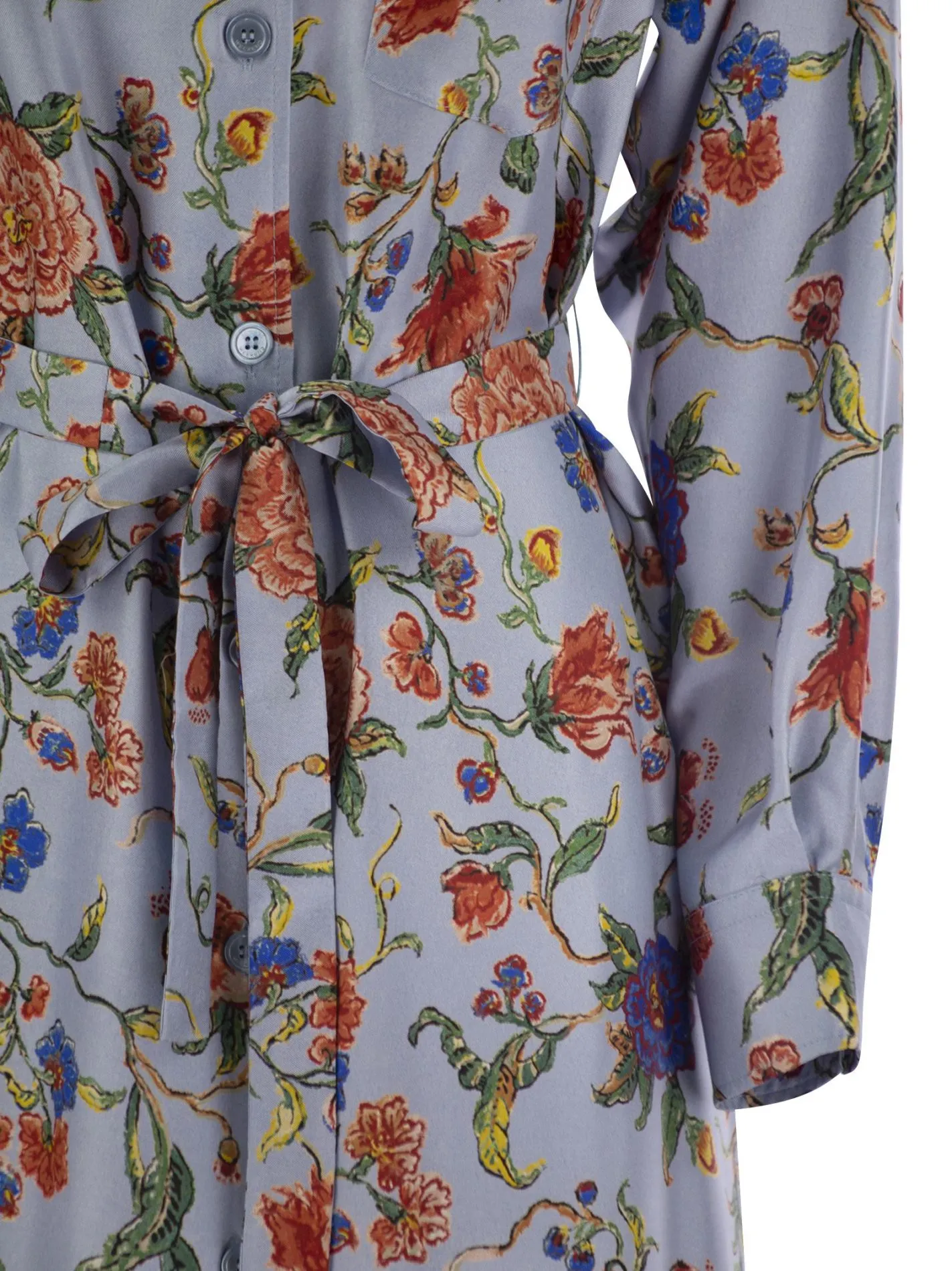 GAIA – Silk crèpe de chine dress