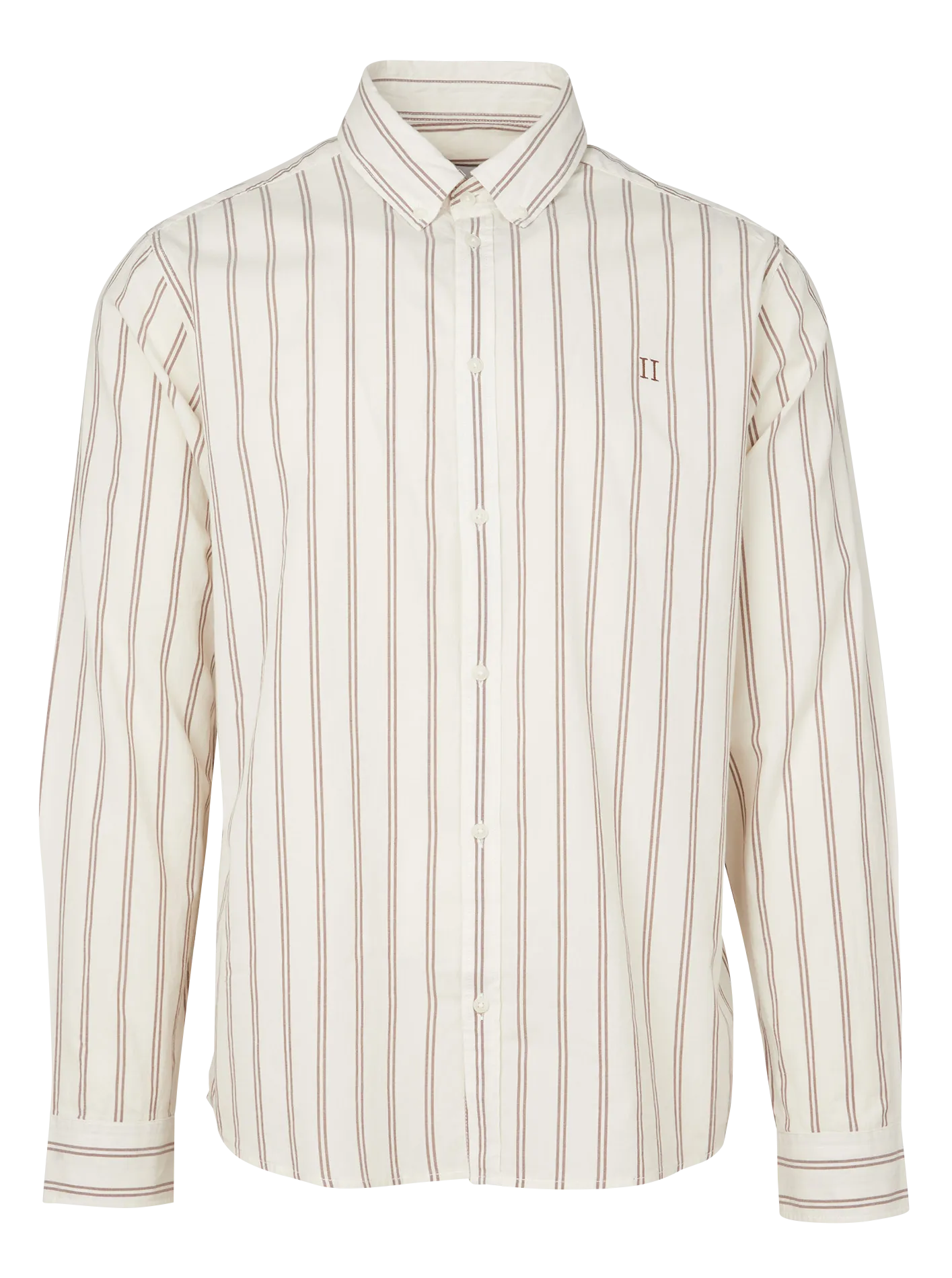  LES DEUX   KRISTIAN - Camicia con collo button down in cotone | Beige