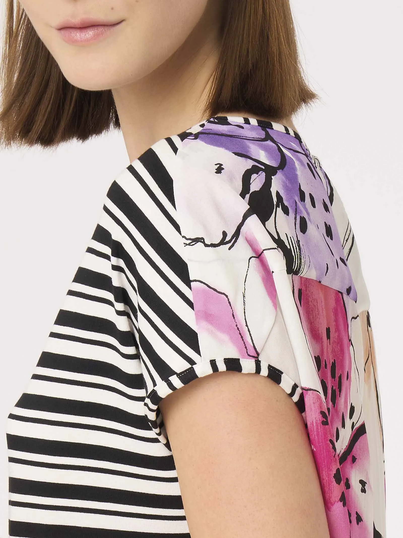 Maglietta in Viscosa Summer - Fant.Bianco