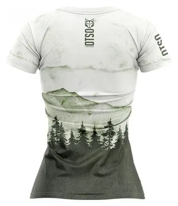 Otso Maglia Donna Manica Corta Verde Foresta