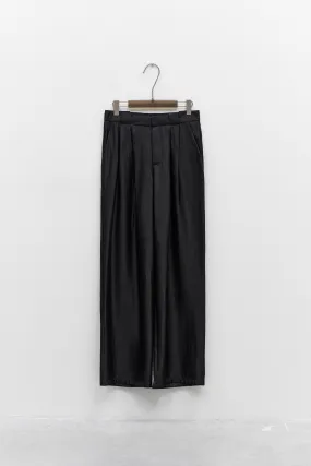 PANTALONI A GAMBA LARGA SATINATI