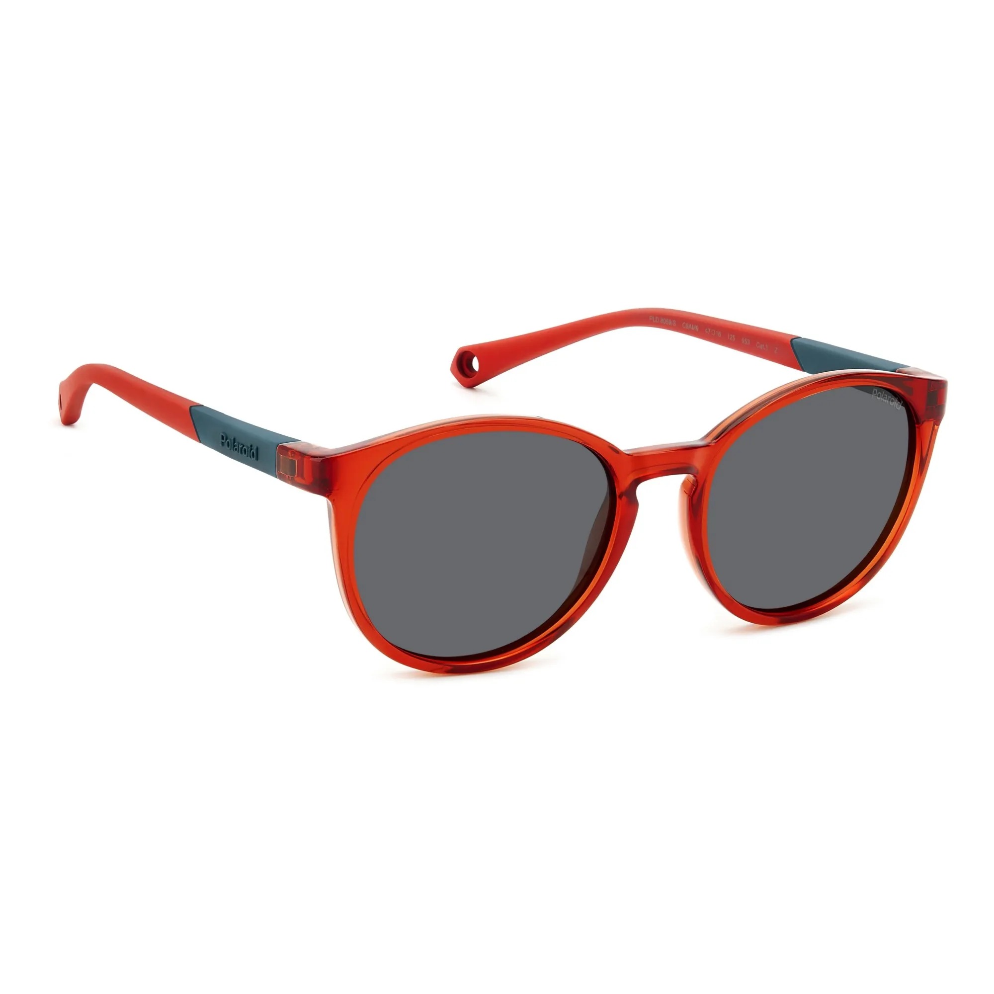   Polaroid Kids PLD 8059/S - C9A M9 Rosso | Occhiale Da Sole Bambino Unisex 