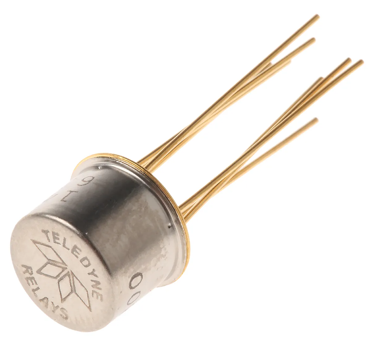 Relè RF Montaggio su circuito stampato, con contatto DPDT, tensione bobina 5V cc, diametro 9.4mm