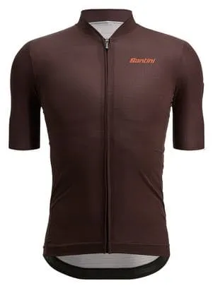 Santini Glory Day Maglia a manica corta marrone