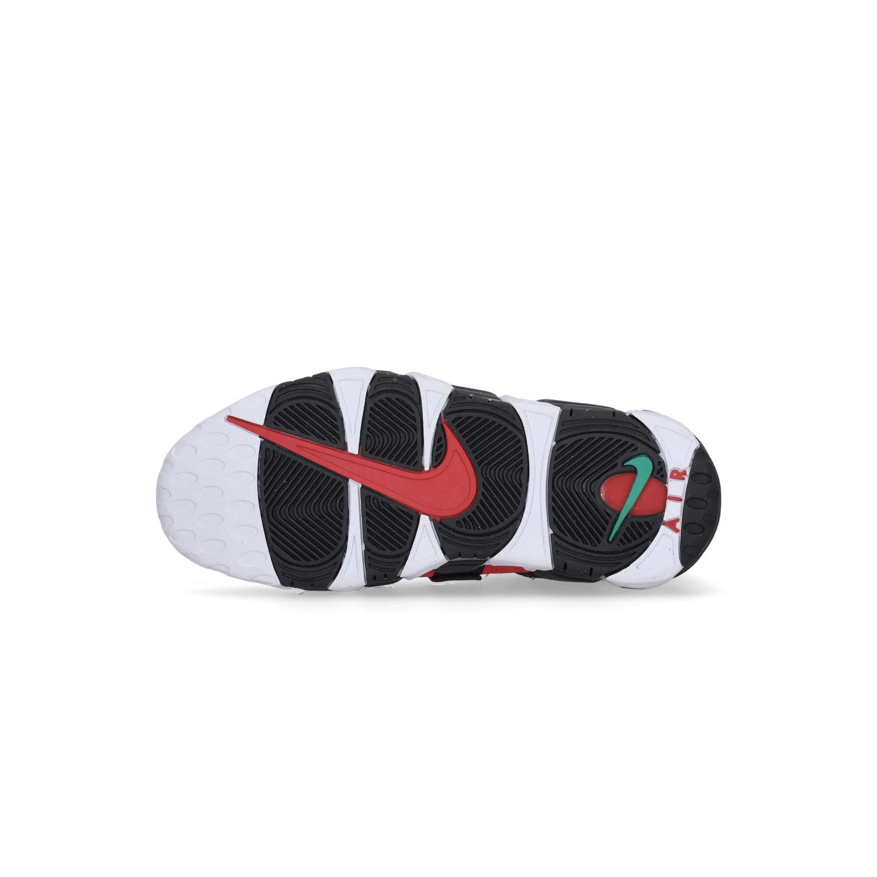 Scarpa Alta Uomo Air More Uptempo 96 Lobster/black/white/green Noise