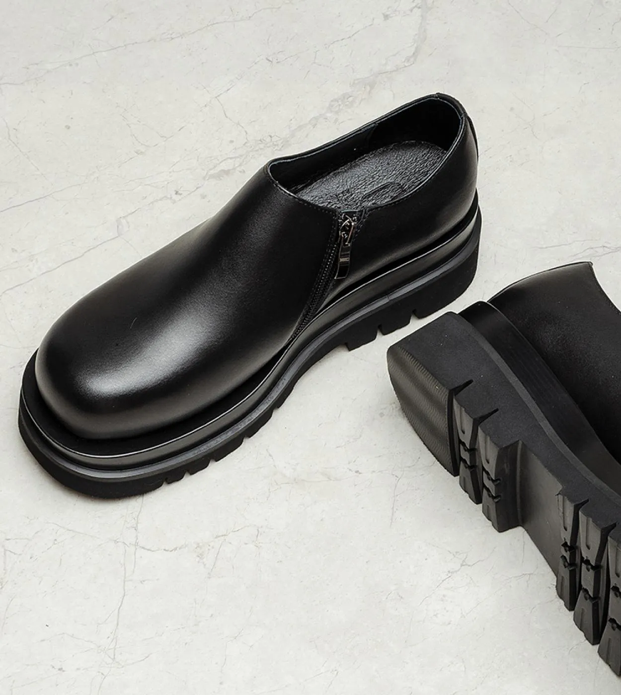 Stivaletti da uomo con altezza crescente Scarpe da sposa uomo bello Cerniera laterale Tacco 5 cm Scarpe casual da uomo daffari