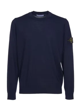 Stone Island  Maglione con patch logo