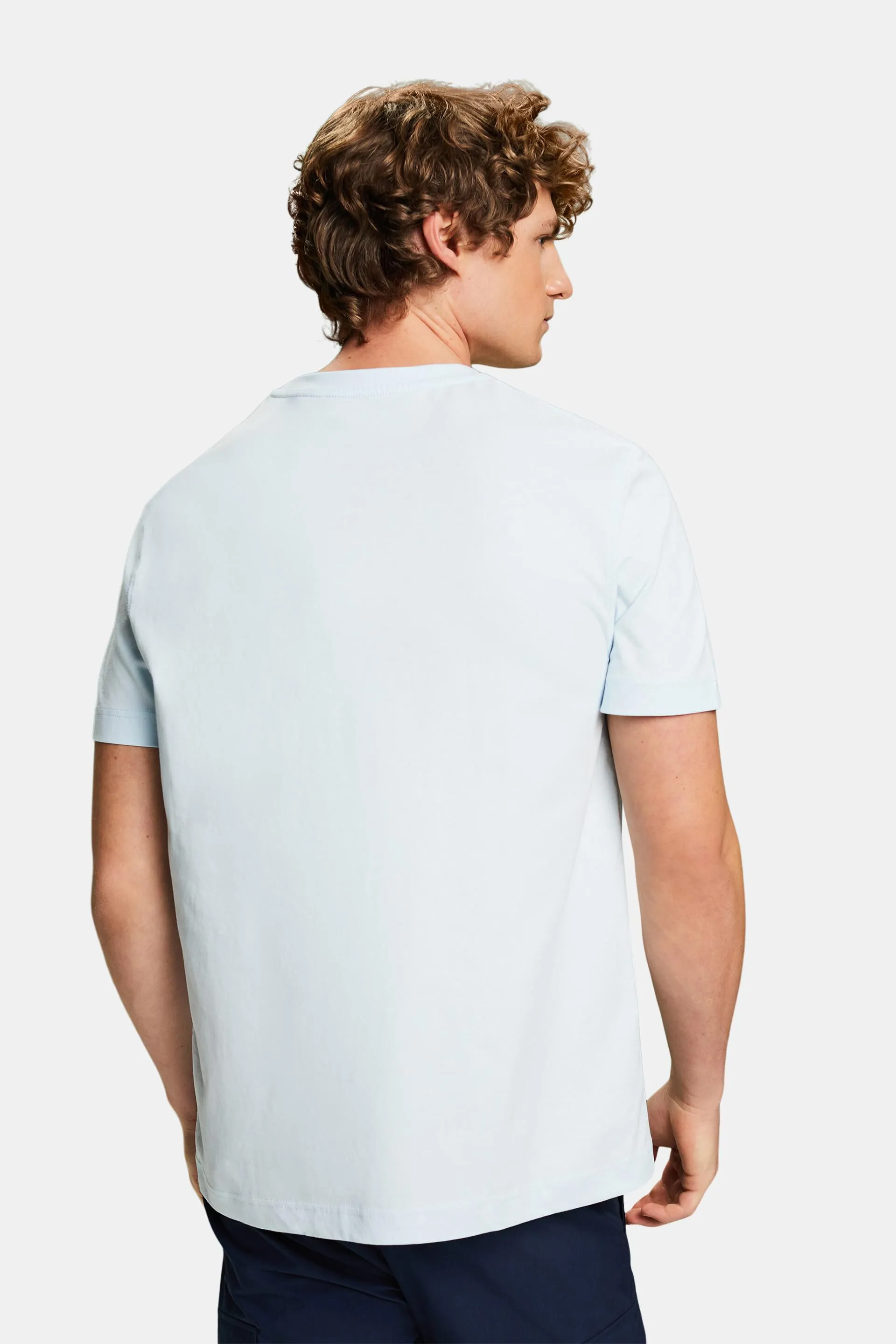 T-shirt a girocollo con logo