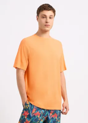 T-shirt in misto lino uomo