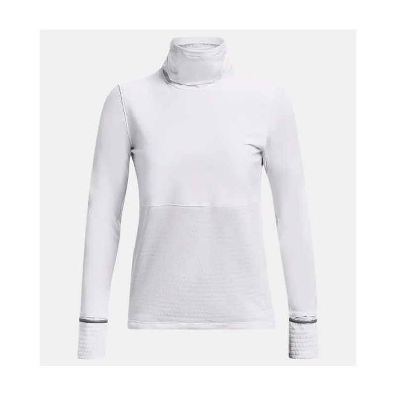 UNDER ARMOUR MAGLIA  DONNA UA QUALIFIERR COLD FUNNEL COLORE BIANCO