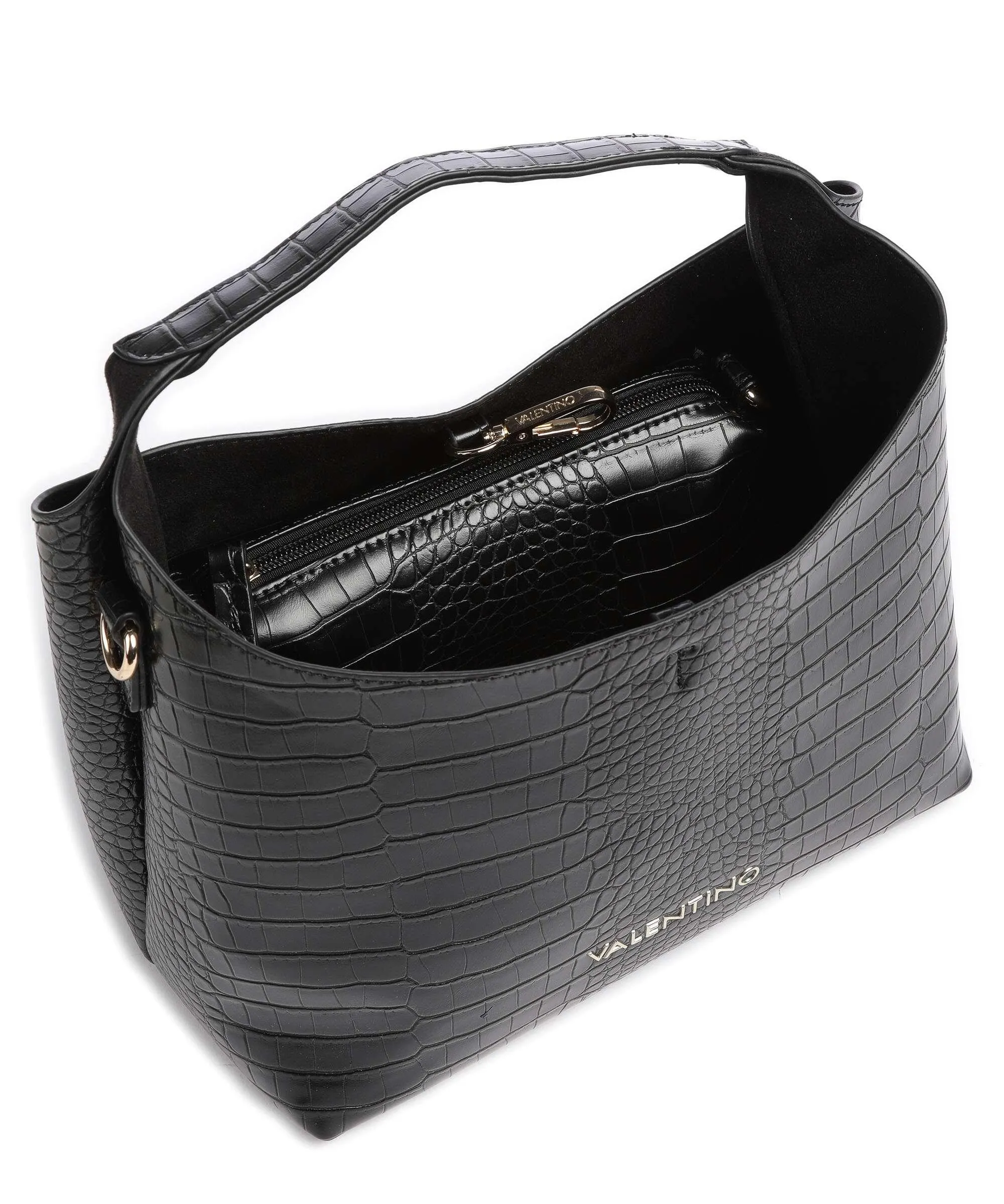  Valentino Bags Wool Borsa hobo pelle sintetica nero  